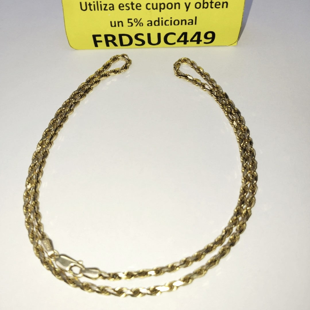 CADENA ORO 14 K 16.5 GRMS (SEMINUEVO)