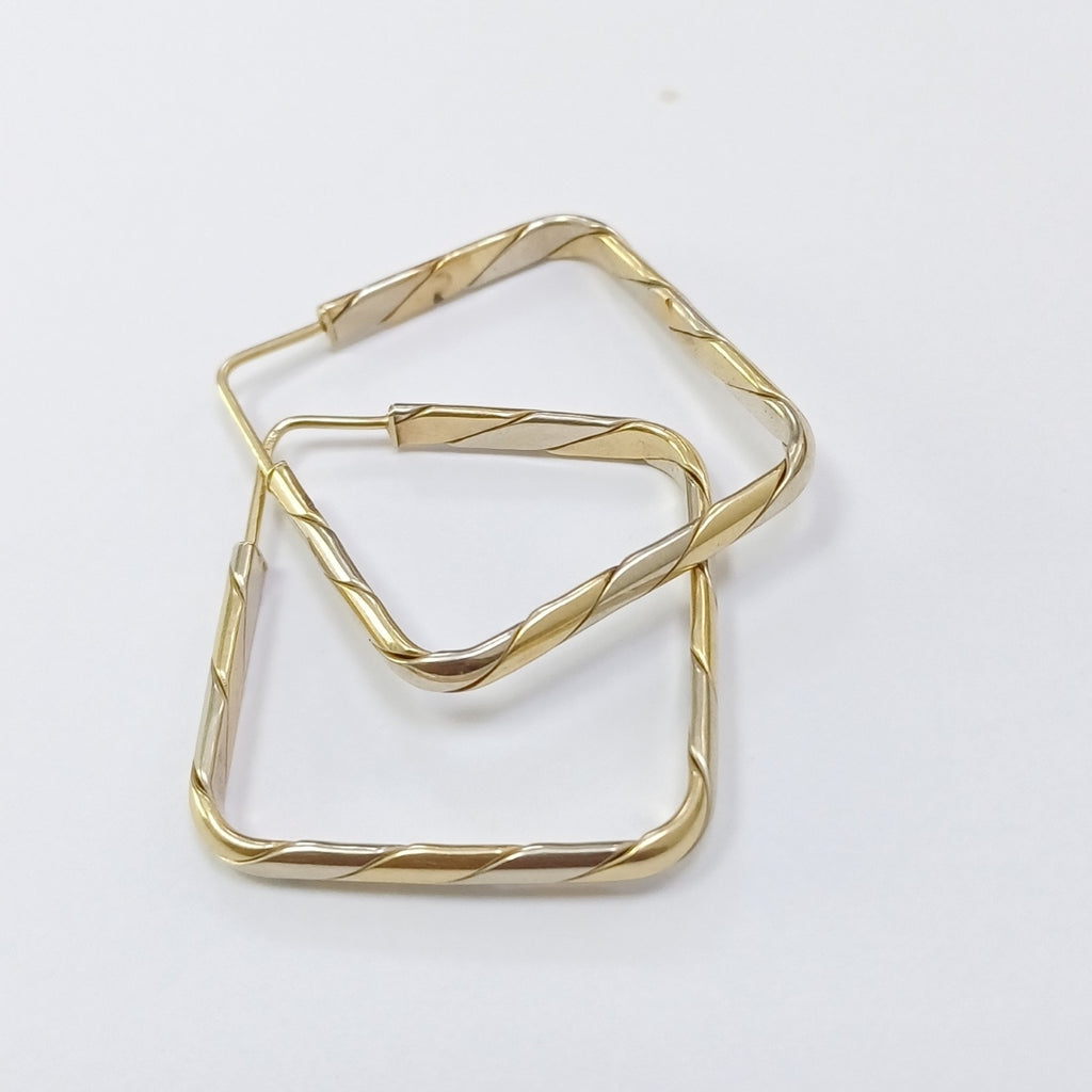 ARRACADAS PAR ORO 14 K 5,60 GRMS (SEMINUEVO)