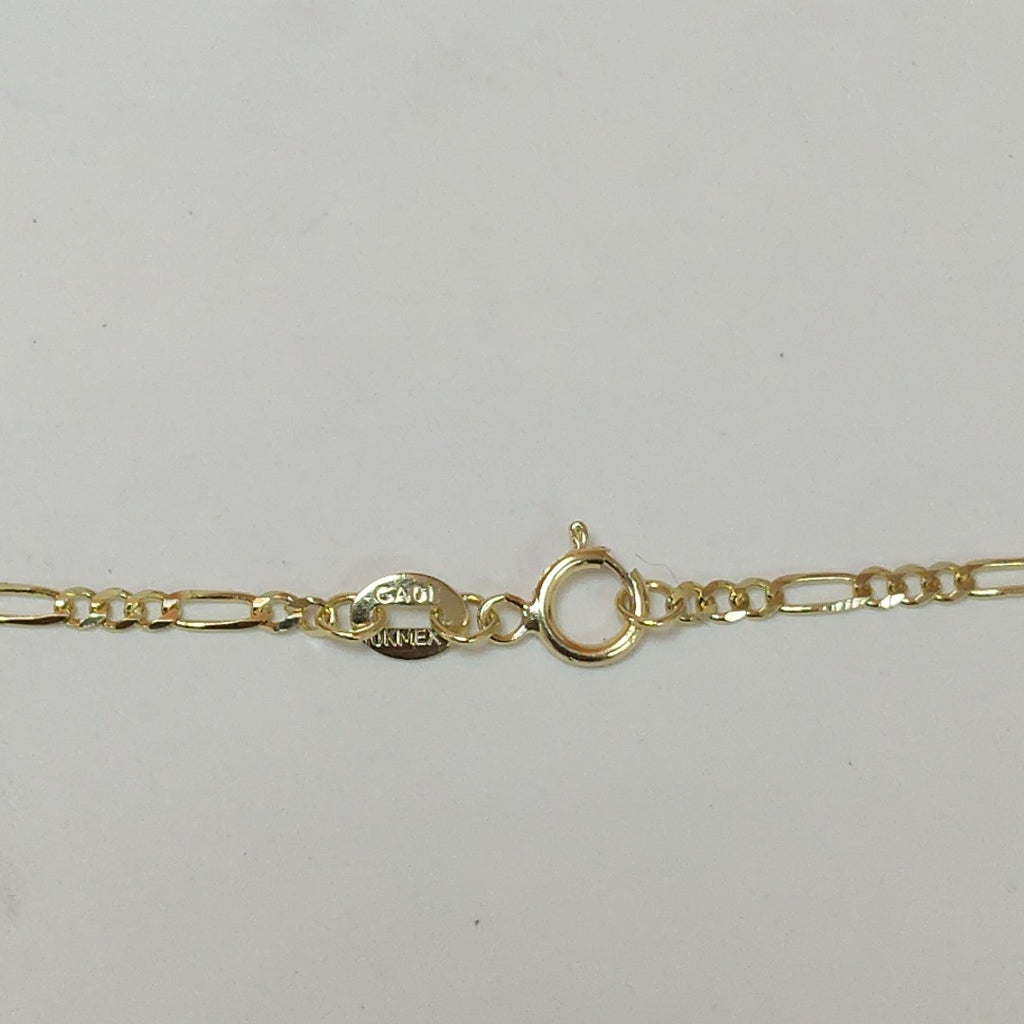 CADENAS TEJIDO 3X1 ORO 10K 55 CM 3.2 GR (NUEVO)