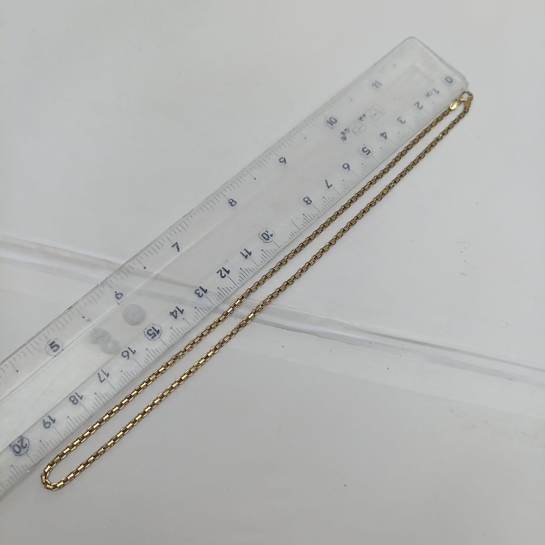 CADENA ORO 10 K 2,90 GRMS (SEMINUEVO)
