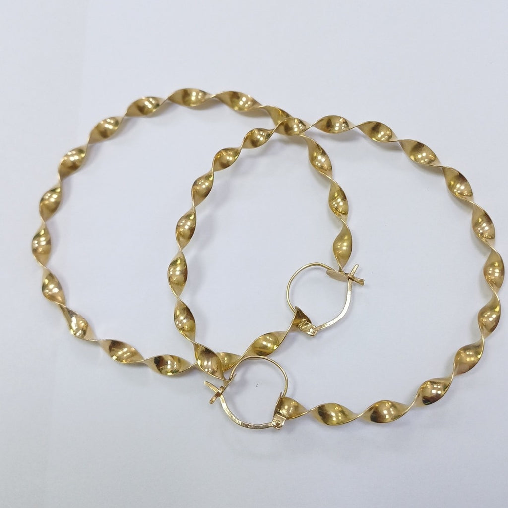 ARRACADAS PAR ORO 18 K 19,20 GRMS (SEMINUEVO)