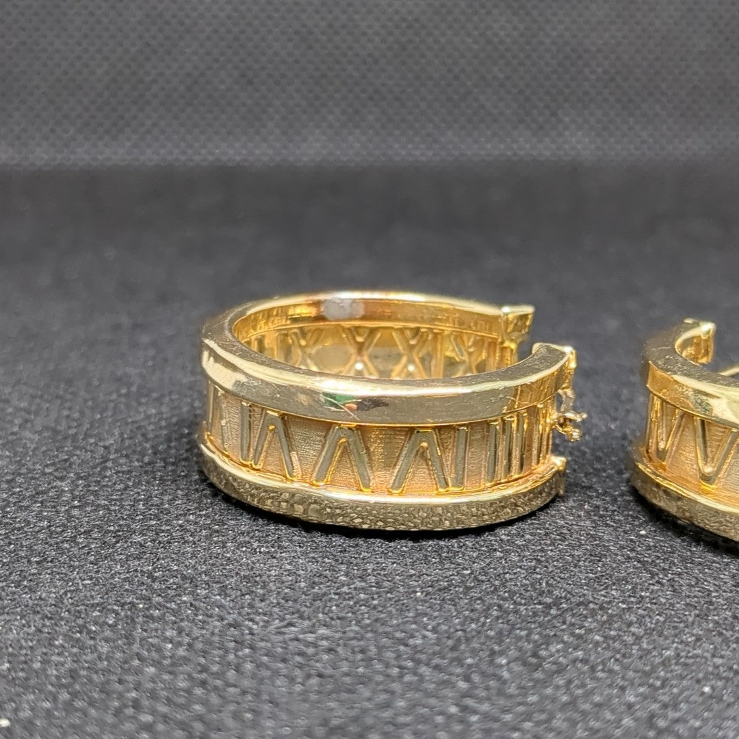 ARRACADAS PAR ORO 14 K 13,10 GRMS (SEMINUEVO)