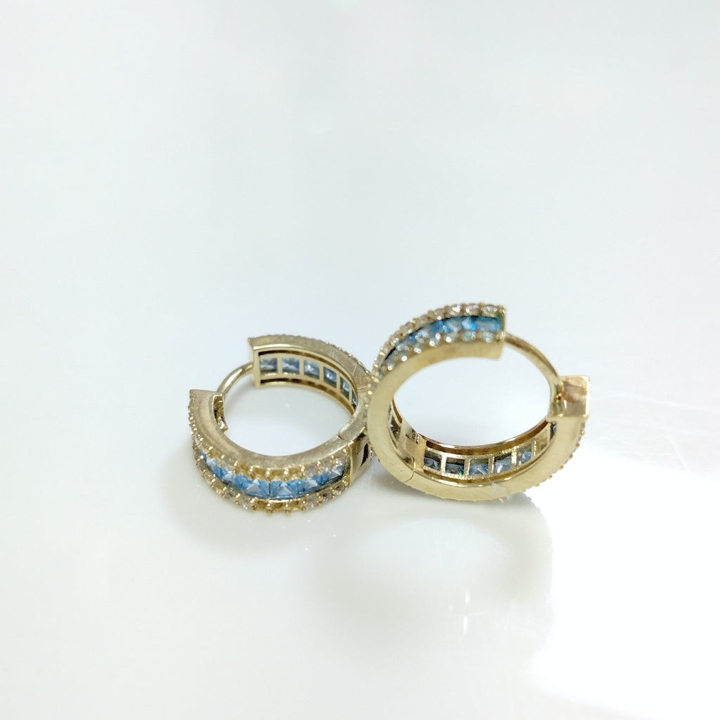 ARETES PAR ORO 14 K 4 GRMS (SEMINUEVO)