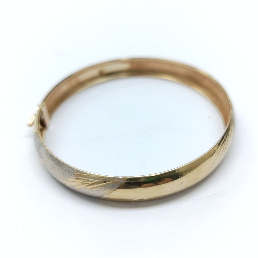PULSERA RIGIDA ORO 14 K 6,00 GRMS (SEMINUEVO)