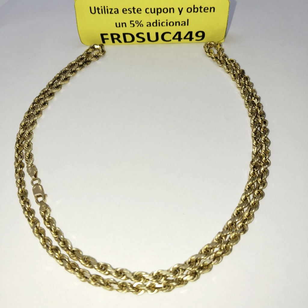 CADENA ORO 10 K 27.3 GRMS (SEMINUEVO)