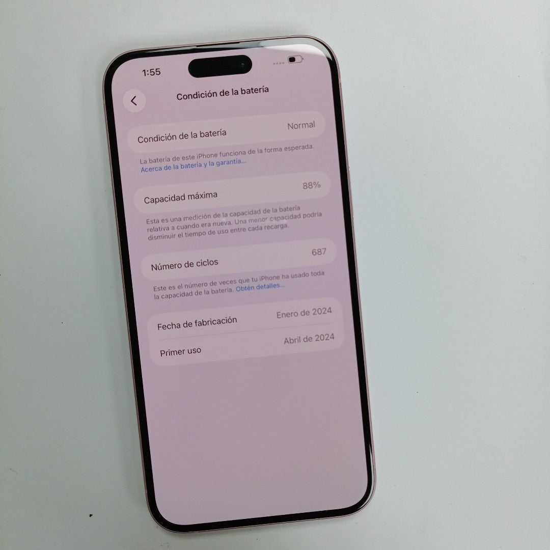 CELULAR APPLE IPHONE 15 PLUS A3093 (2023) 128 GB 6 GB RAM (SEMINUEVO)