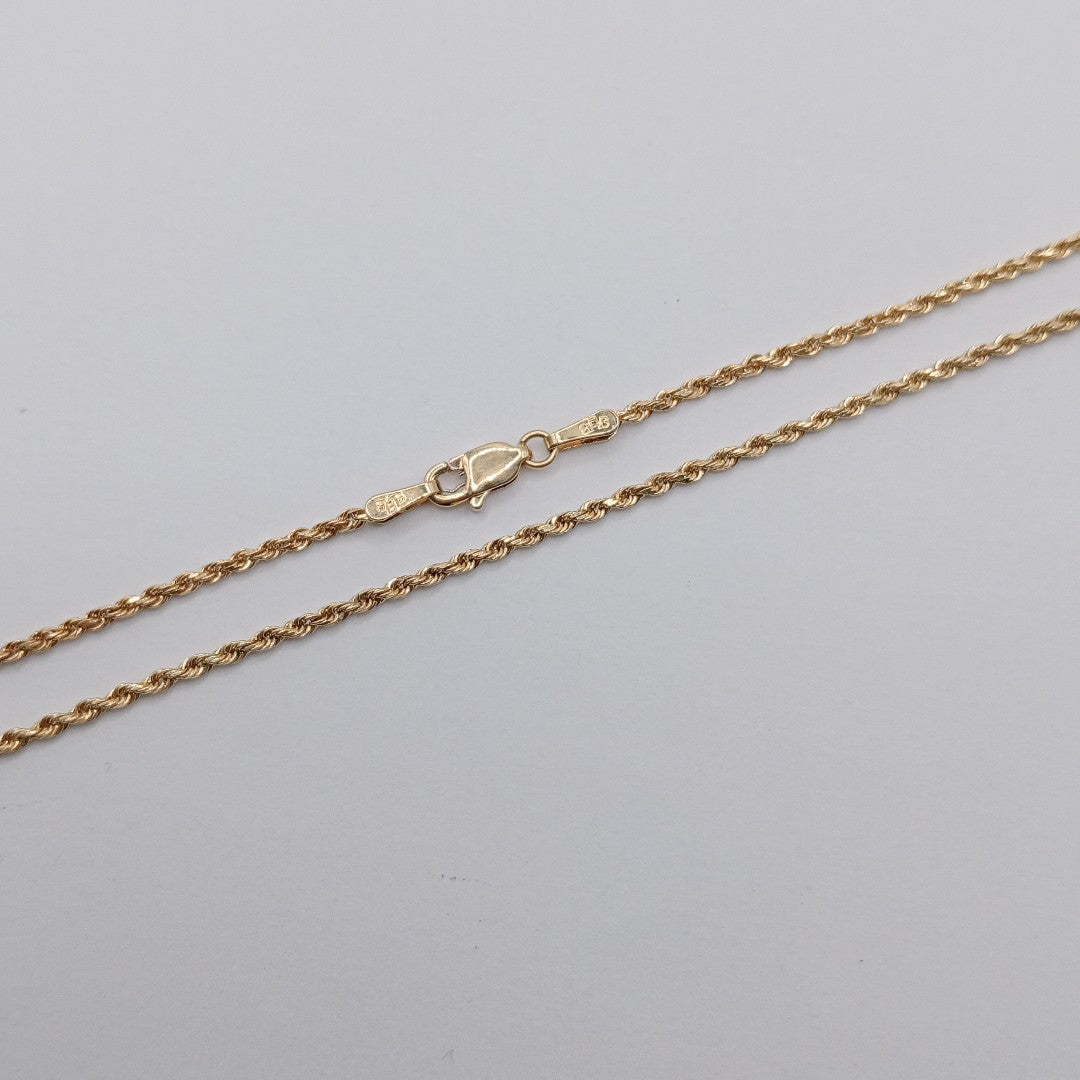 CADENA ORO 14 K 4.6 GRMS (SEMINUEVO)