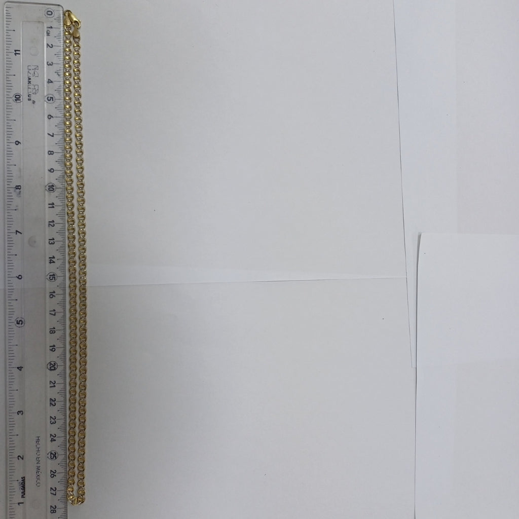 CADENA ORO,RODIADO 14 K 9,90 GRMS (SEMINUEVO)