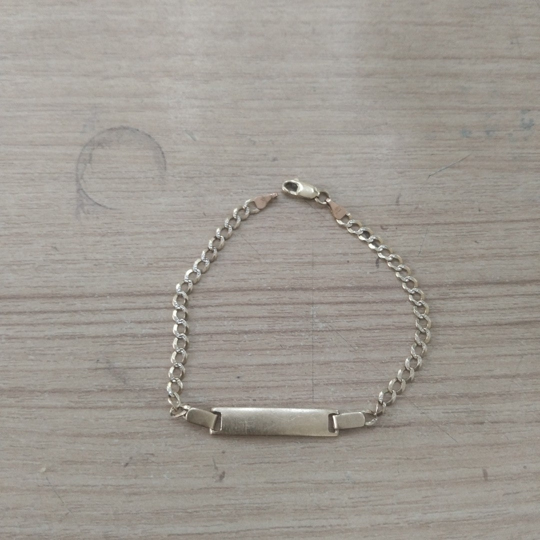 ESCLAVA ORO 14 K 3.2 GRMS (SEMINUEVO)