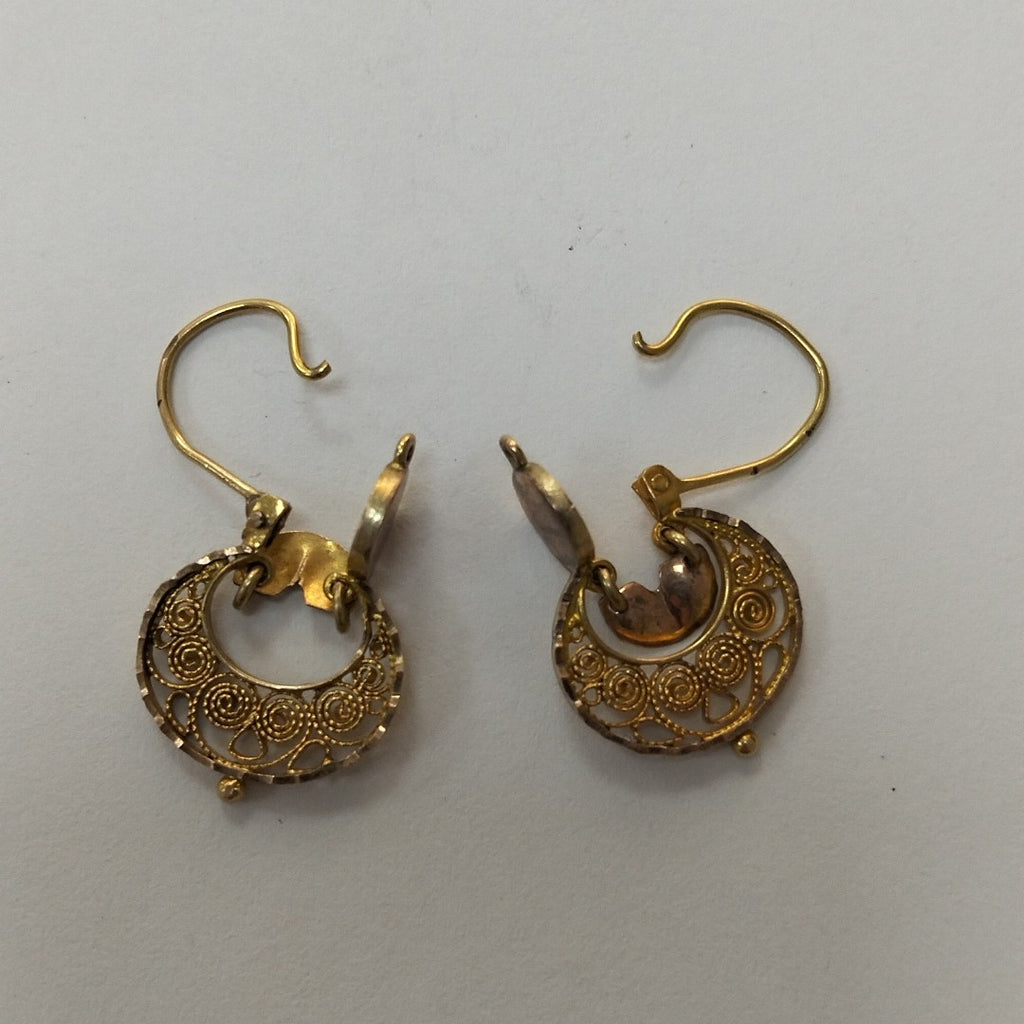 ARETES PAR ORO 8 K 2.8 GRMS (SEMINUEVO)