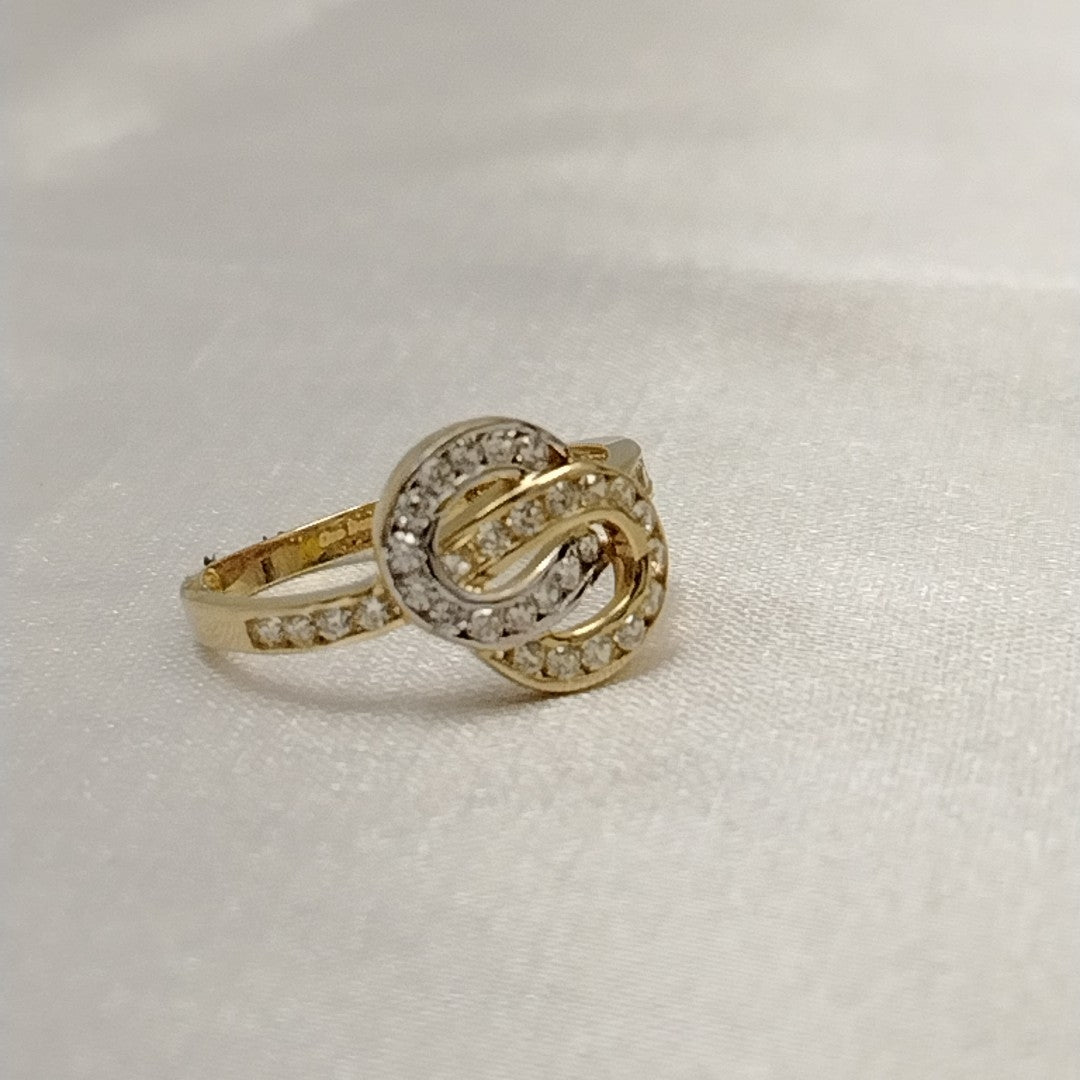 ANILLOS DAMA ORO 10K 2 (NUEVO)
