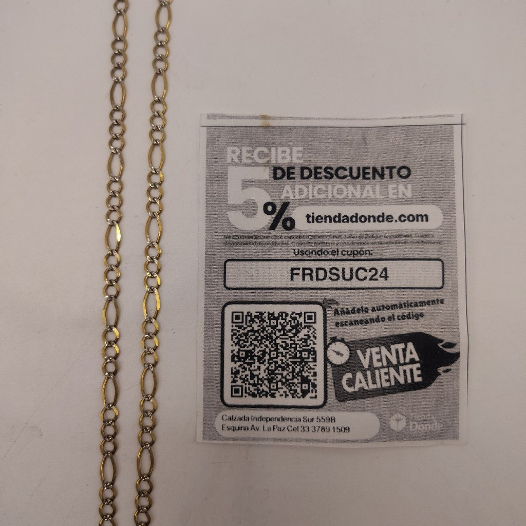 CADENA ORO 10 K 6,00 GRMS (SEMINUEVO)