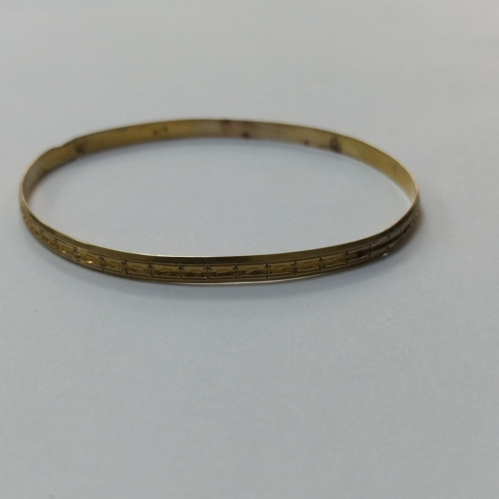 PULSERA RIGIDA ORO 10 K 6,50 GRMS (SEMINUEVO)