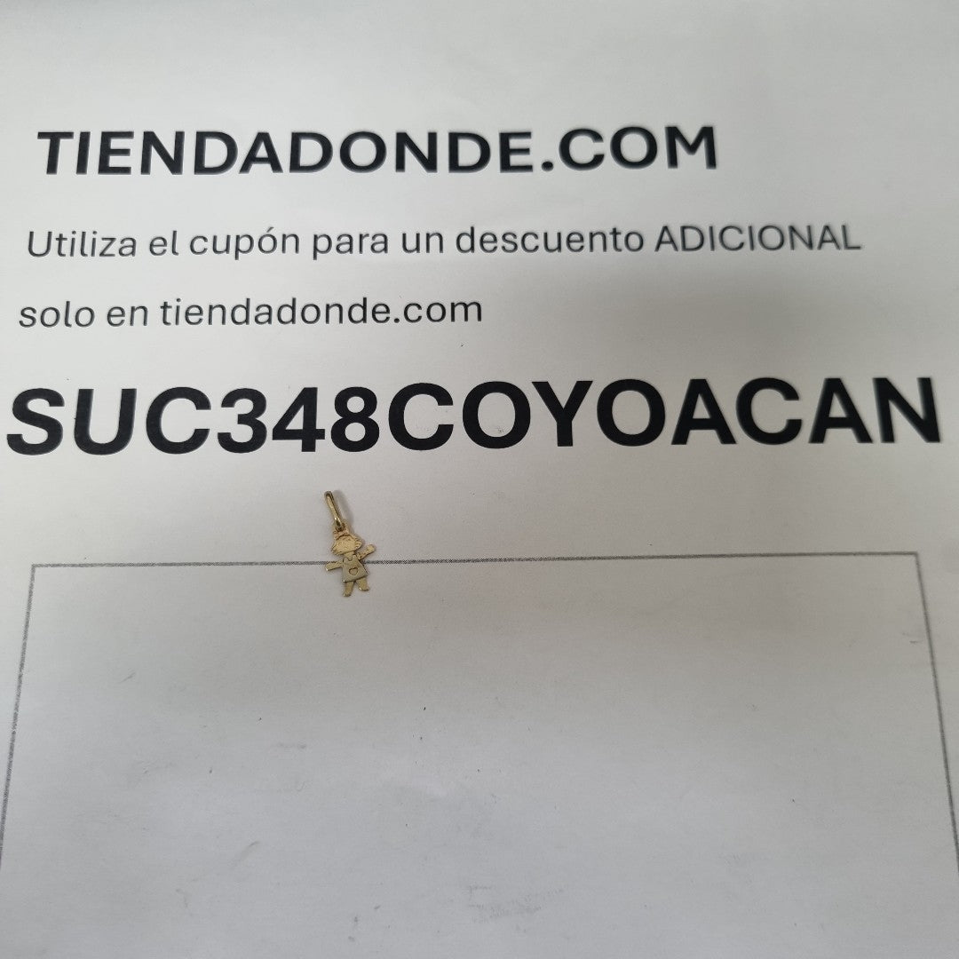 DIJE ORO 14 K 0,30 GRMS (SEMINUEVO)