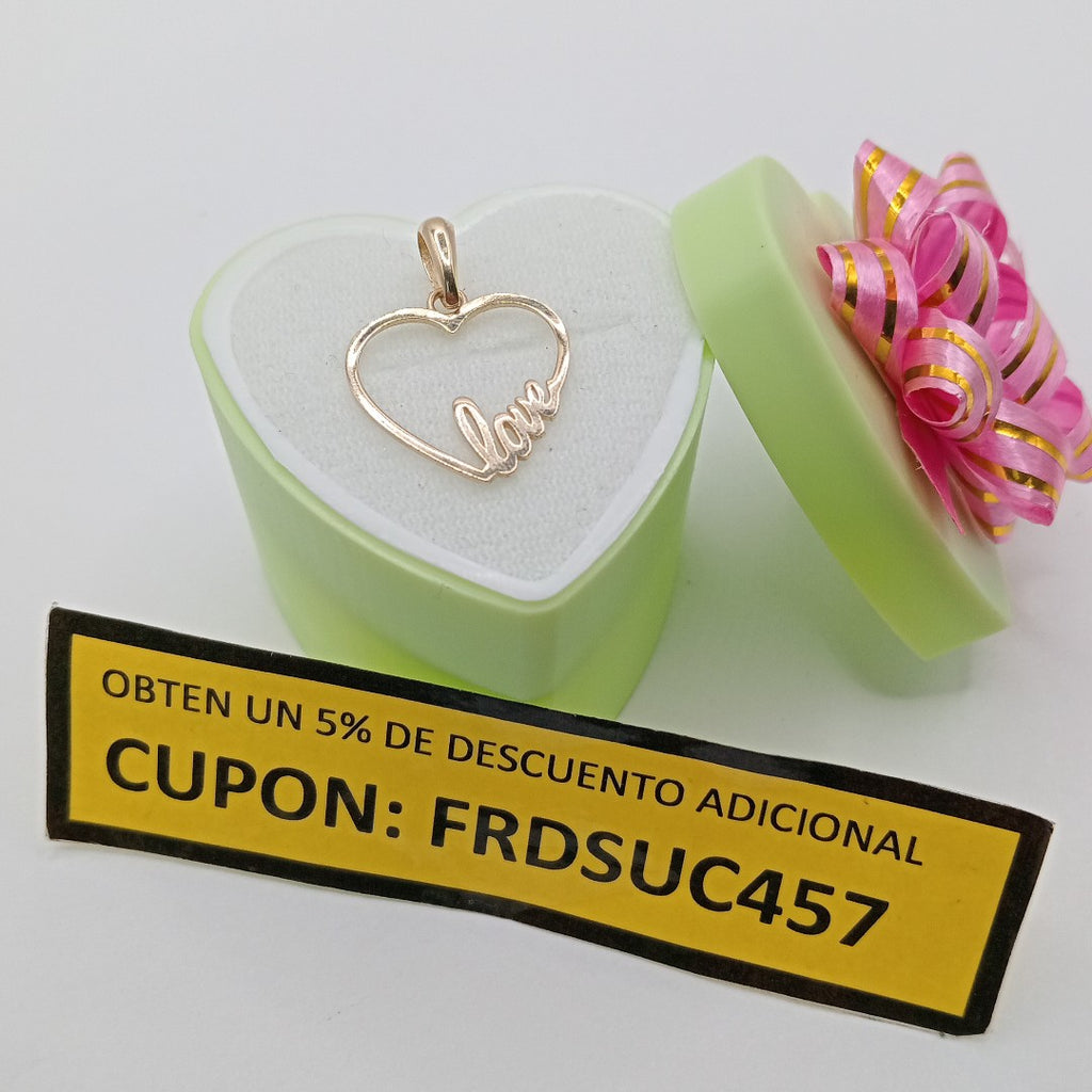 DIJES CORAZON ORO 10K 0.8 GR (NUEVO)