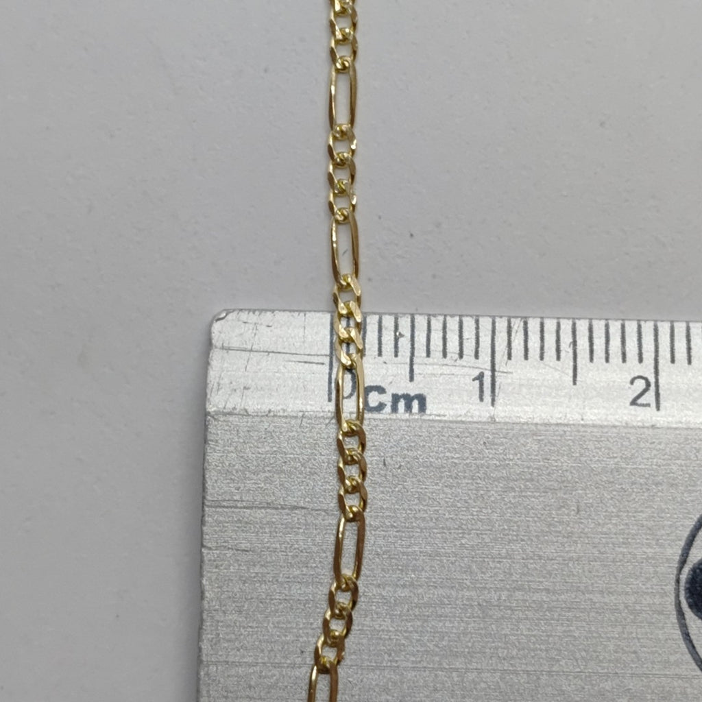 PULSERAS 3X1 ORO 14K 18 CM 1.5 GR (NUEVO)