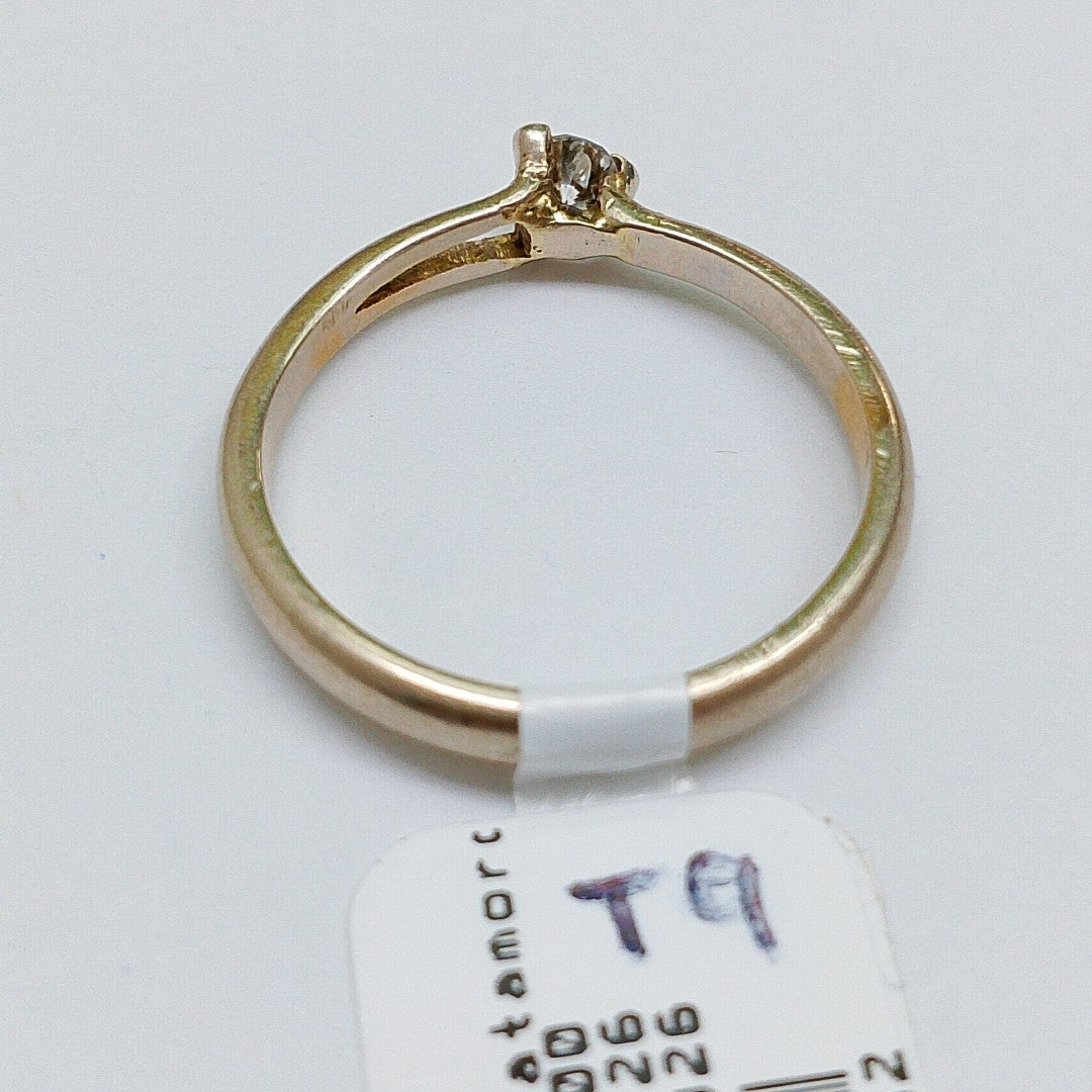 ANILLITO ORO BLANCO 14 K 3 GRMS (SEMINUEVO)