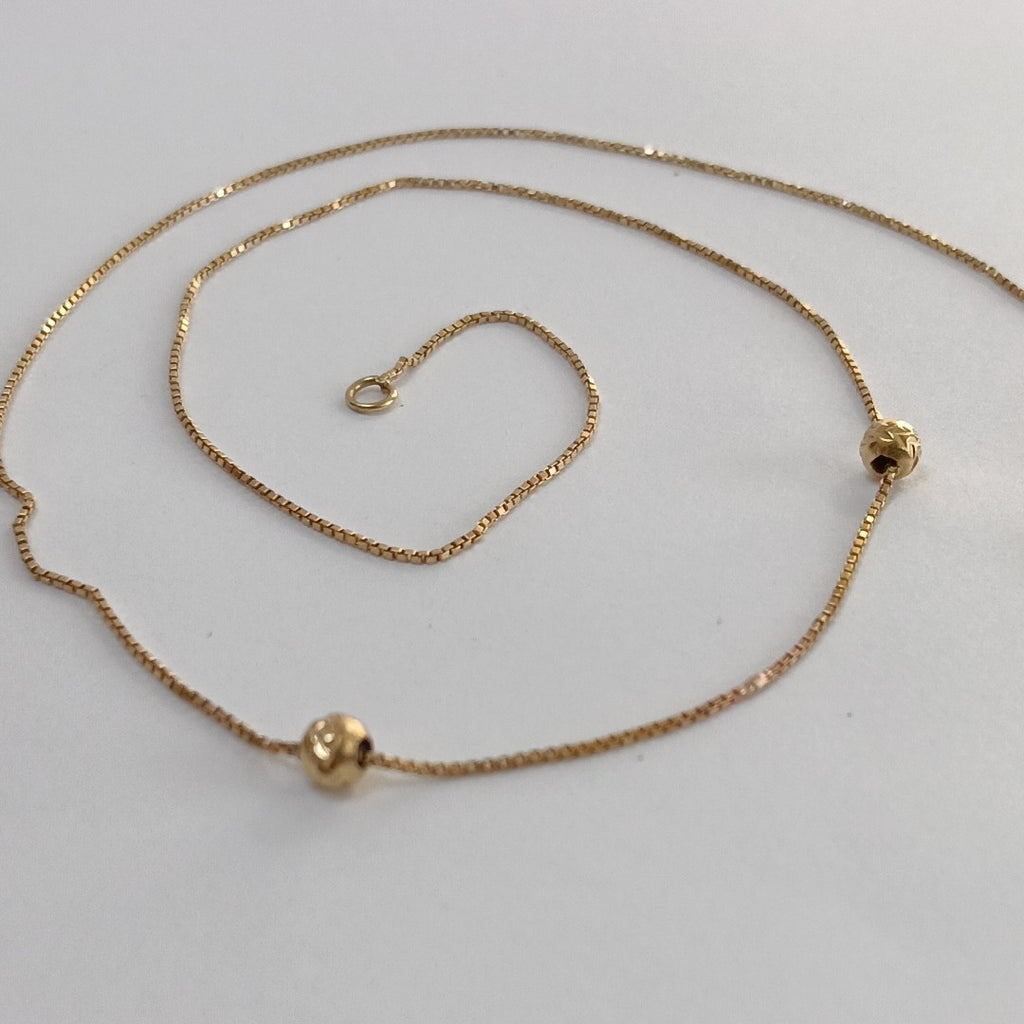 GARGANTILLA ORO 14 K 1.9 GRMS (SEMINUEVO)