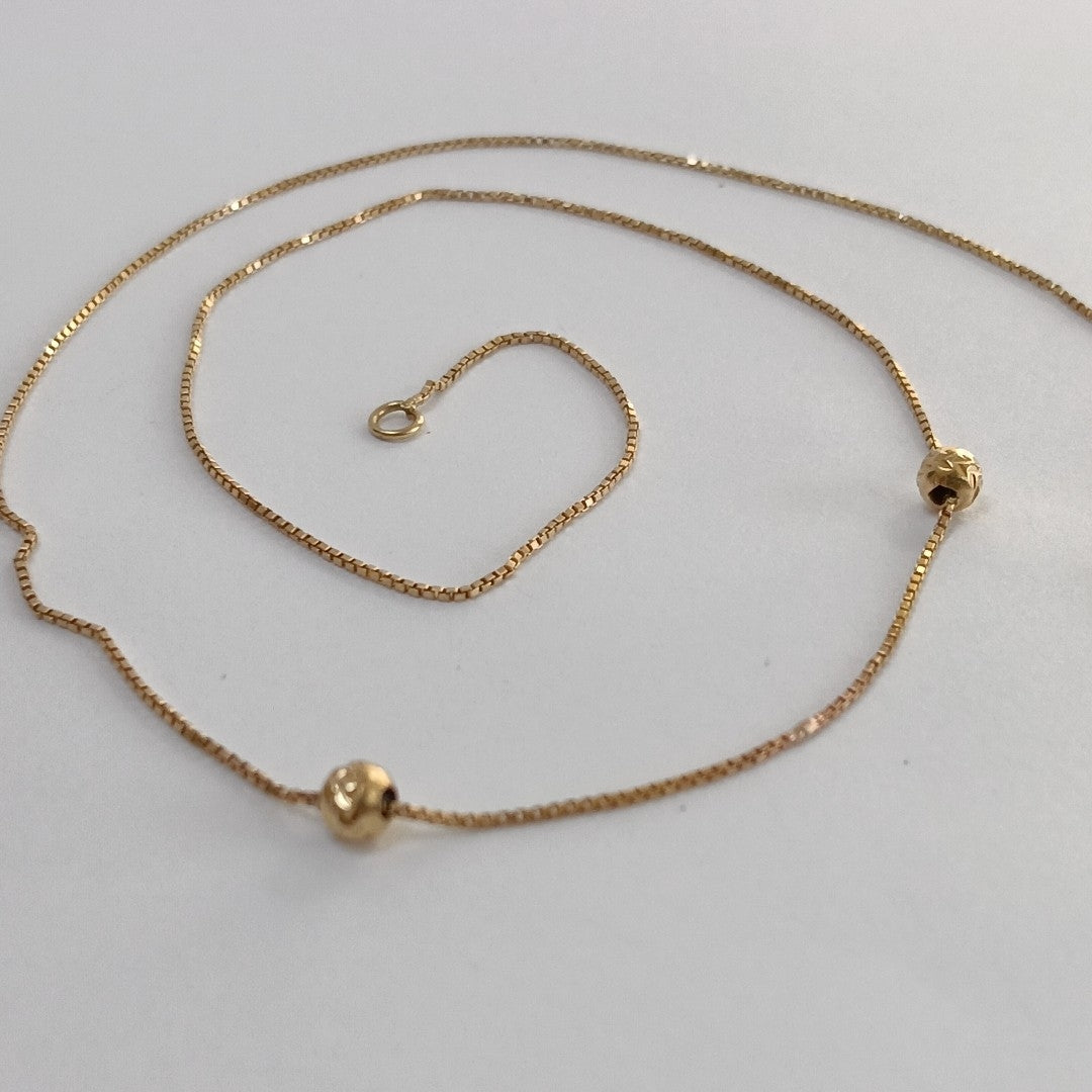GARGANTILLA ORO 14 K 1.9 GRMS (SEMINUEVO)