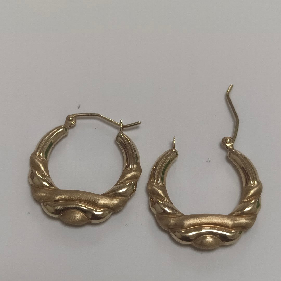 ARRACADAS PAR ORO 14 K 1 GRMS (SEMINUEVO)
