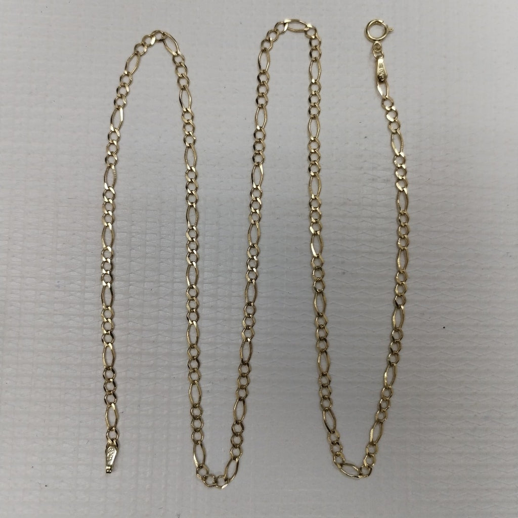 CADENAS TEJIDO 3X1 ORO 10K 55 CM 4.5 GR (NUEVO)