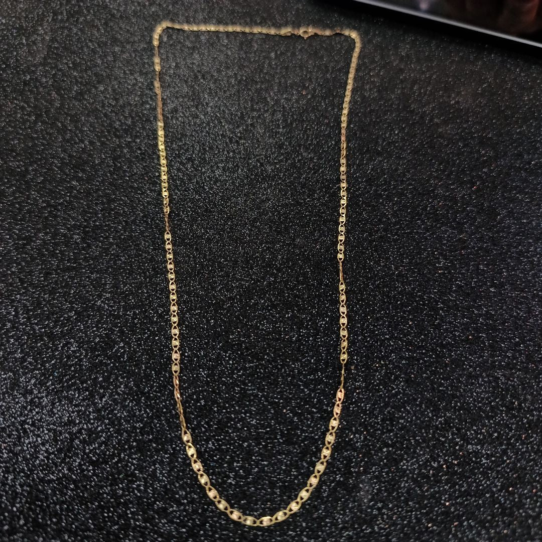 CADENA ORO COMBINADO 10 K 2.6 GRMS (SEMINUEVO)