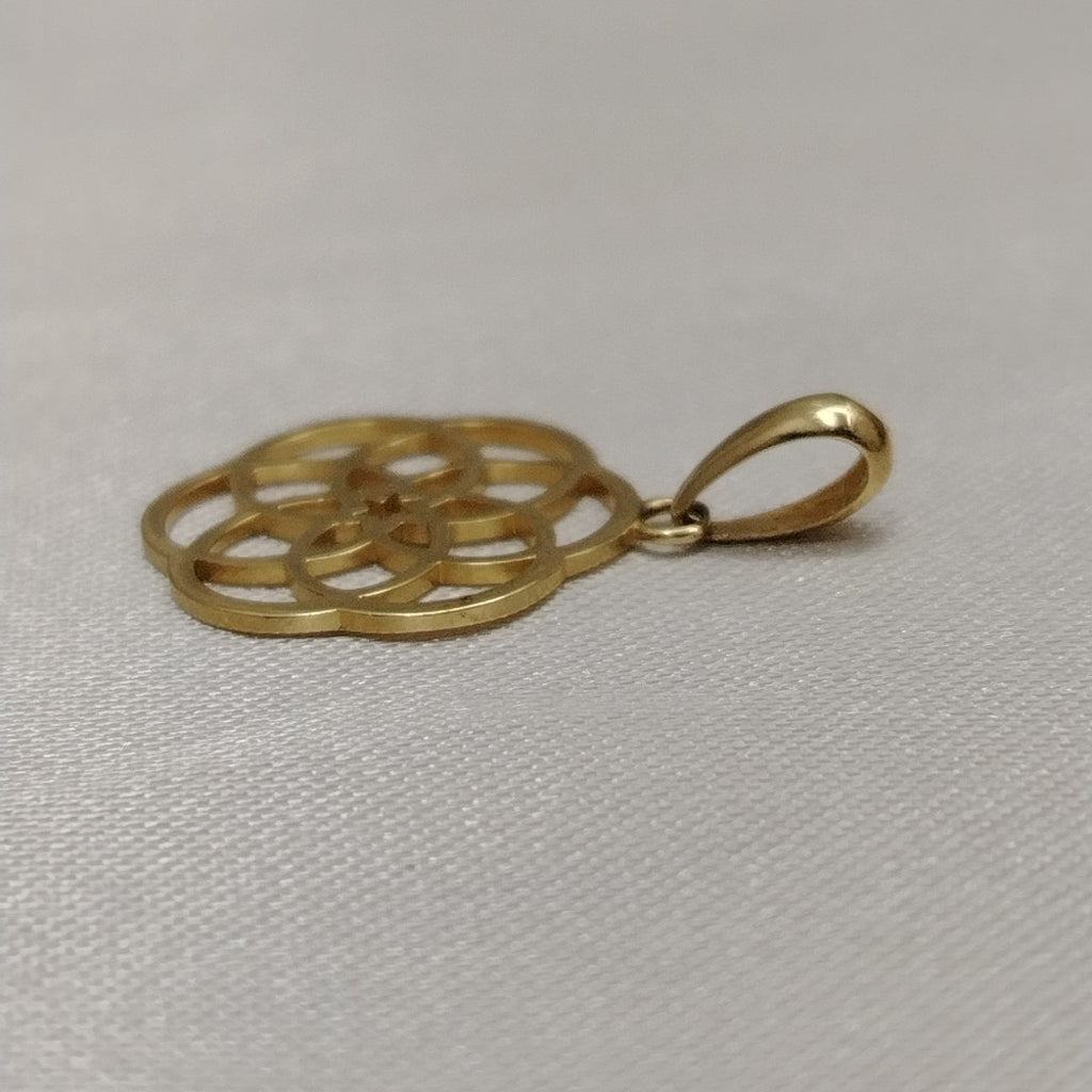 DIJES FLOR ORO 10K 1.4 GR (NUEVO)