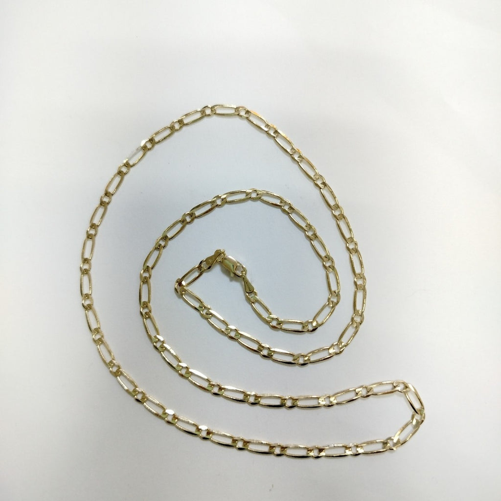 CADENAS 1X1 ORO 14K 55 CM 7.5 GR (NUEVO)