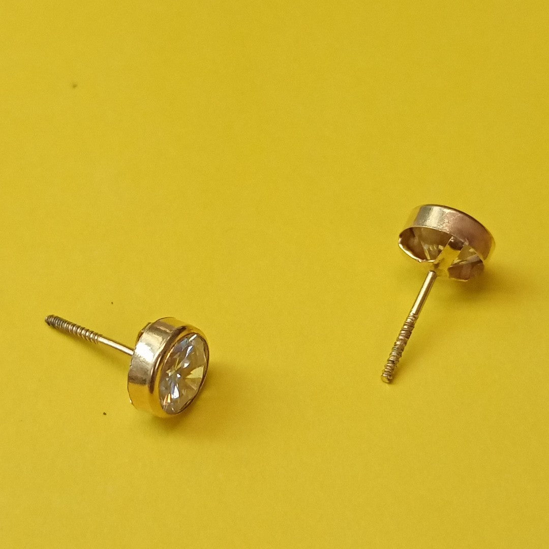 BROQUELES PAR ORO 18 K 0.9 GRMS (SEMINUEVO)