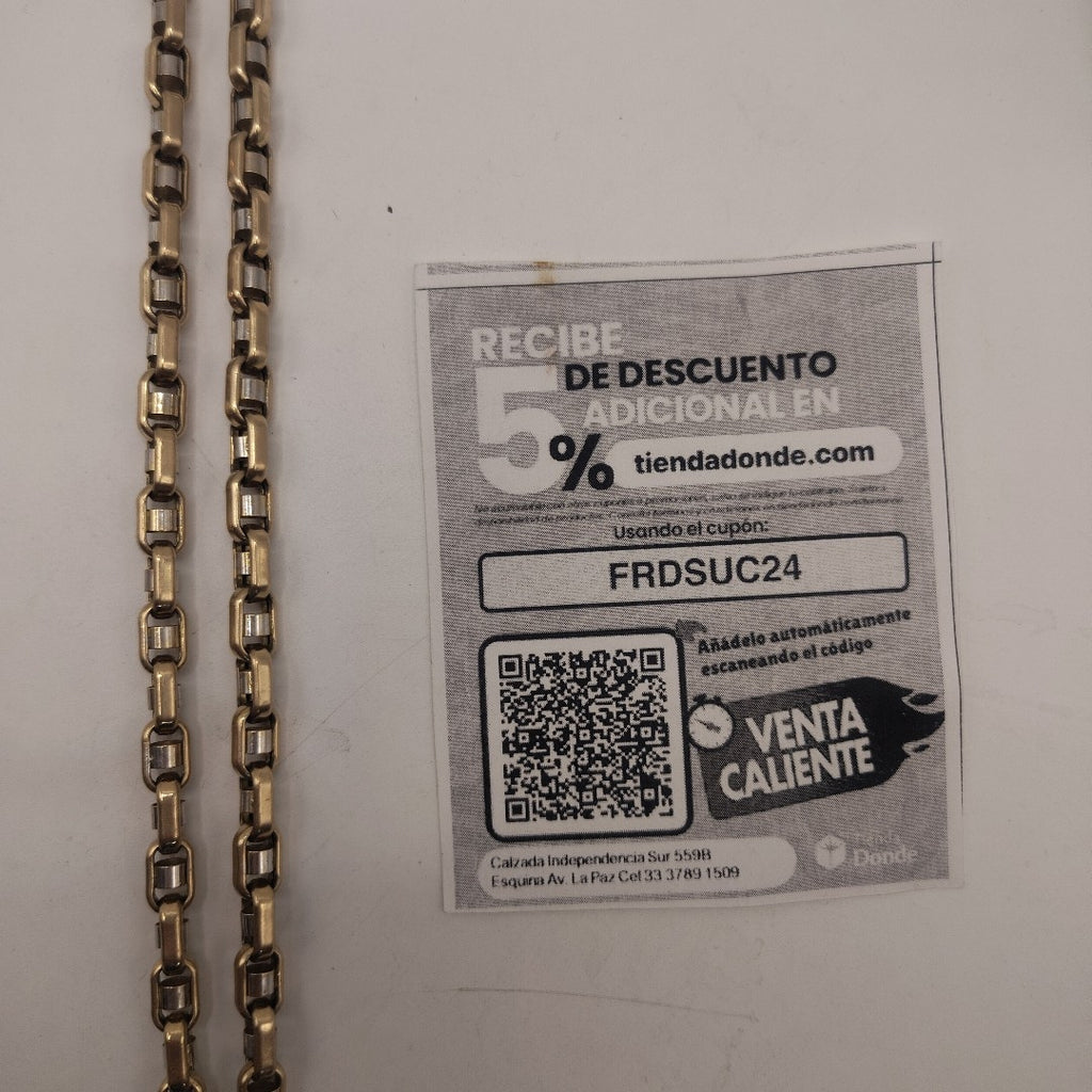 CADENA ORO 10 K 28.3 GRMS (SEMINUEVO)