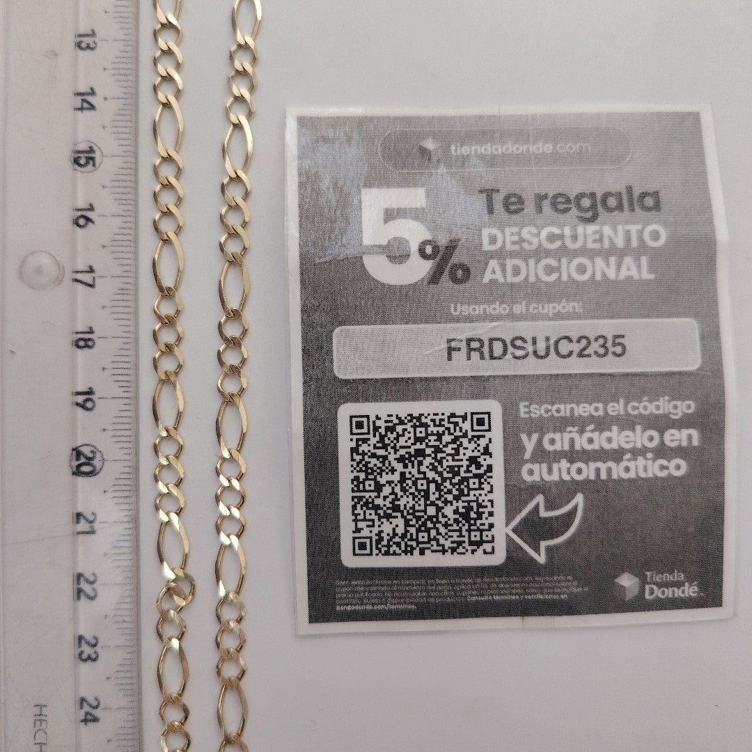 CADENA ORO 10 K 12.4 GRMS (SEMINUEVO)