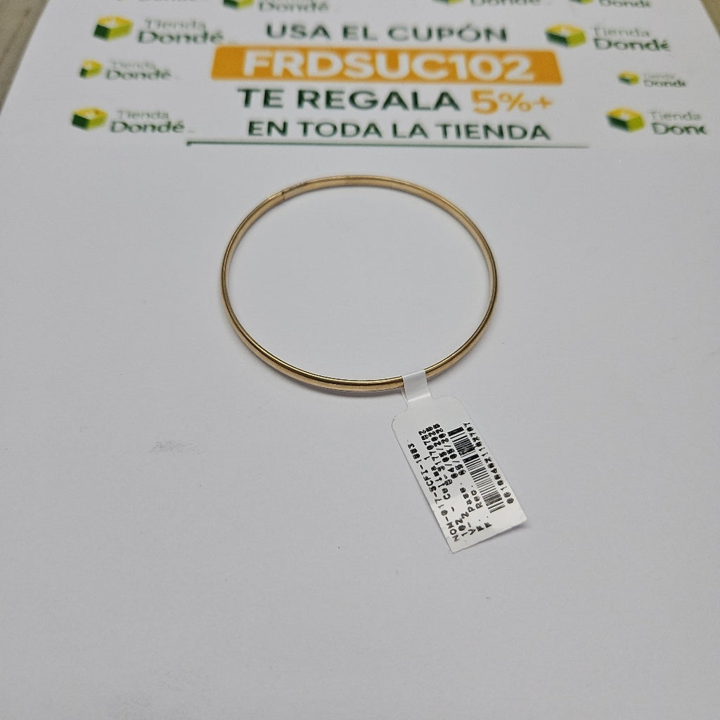 PULSERA RIGIDA ORO 14 K 4.3 GRMS (SEMINUEVO)