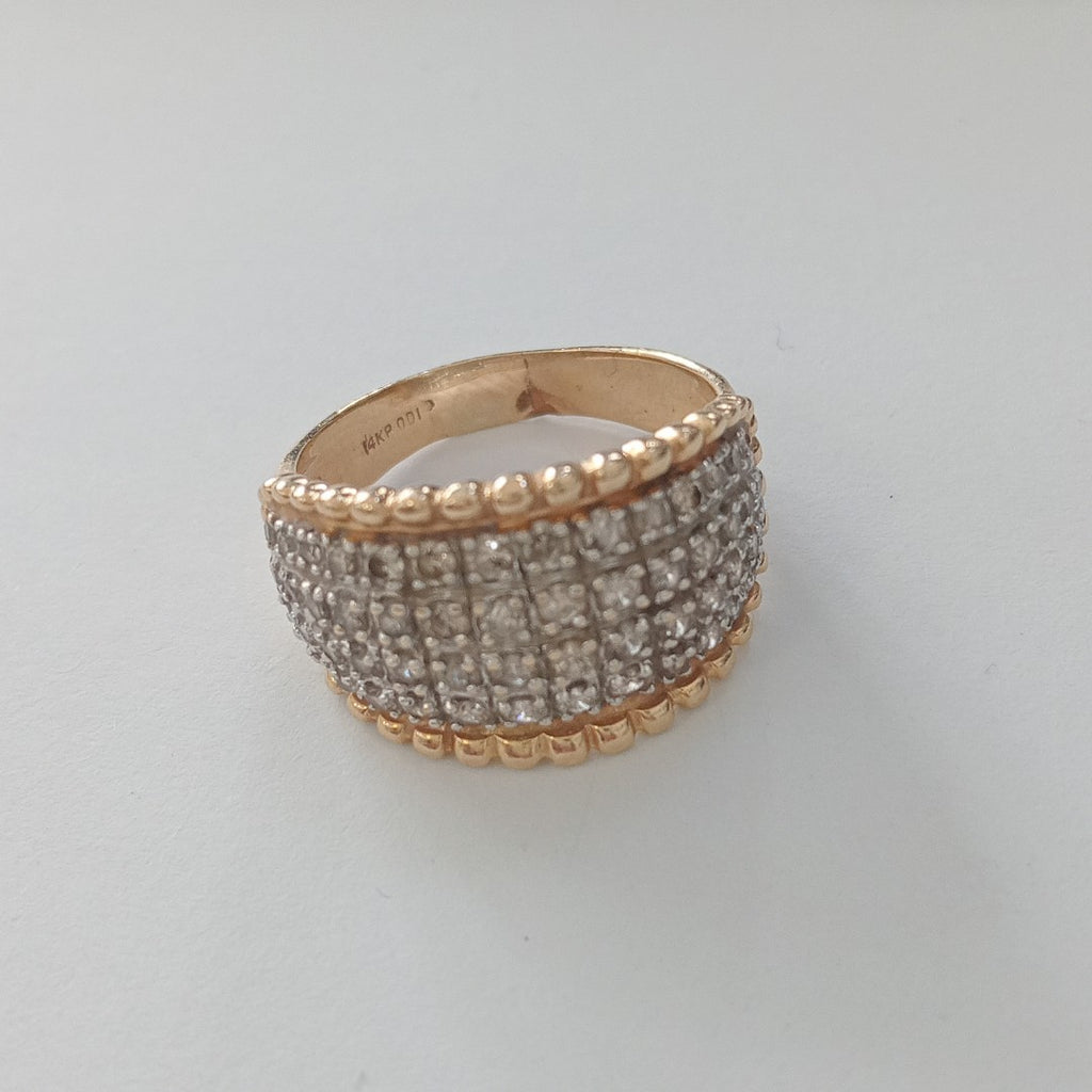 ANILLO ORO 14 K 5.2 GRMS (SEMINUEVO)