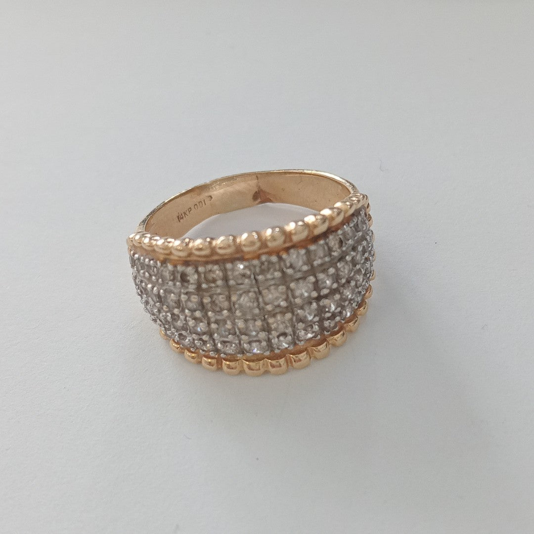 ANILLO ORO 14 K 5.2 GRMS (SEMINUEVO)