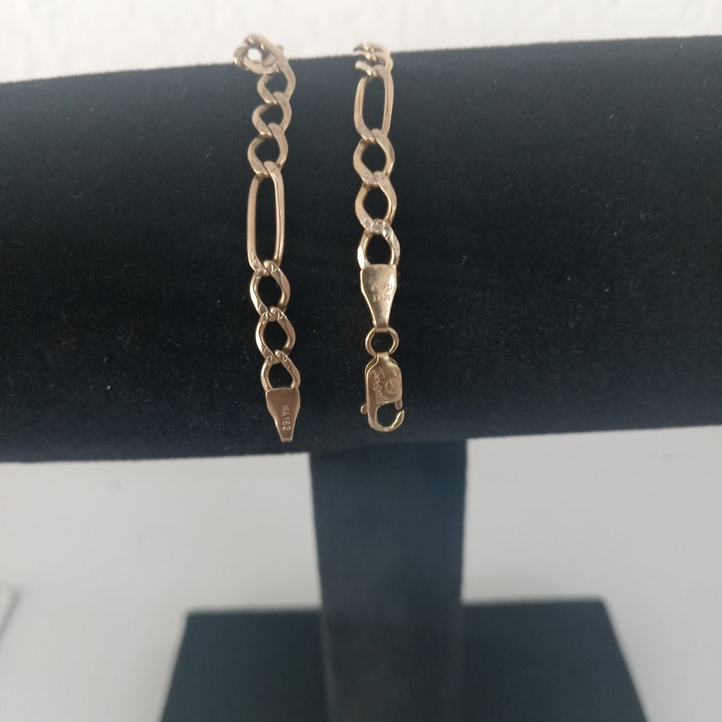 PULSERA ORO, RODIADO 14 K 4.8 GRMS (SEMINUEVO)