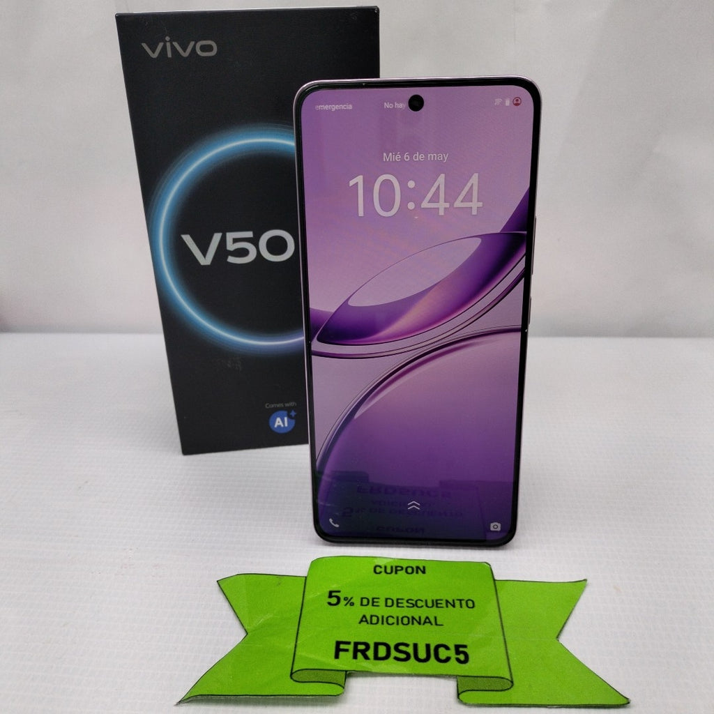 CELULAR VIVO V50 LITE V2441 (2025) 256 GB 8 GB RAM (SEMINUEVO)