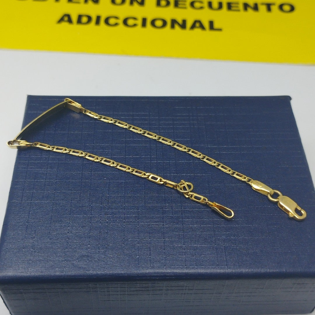 ESCLAVA ORO 14 K 2.3 GRMS (SEMINUEVO)
