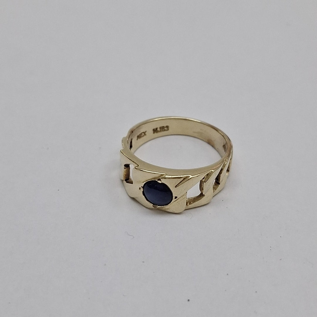 ANILLO ORO 14 K 6,40 GRMS (SEMINUEVO)
