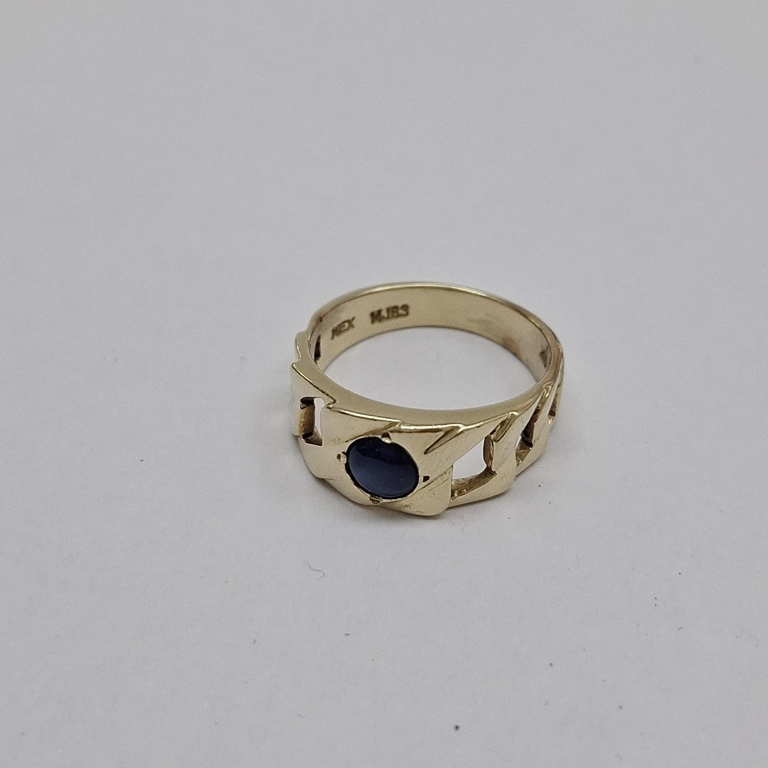 ANILLO ORO 14 K 6,40 GRMS (SEMINUEVO)