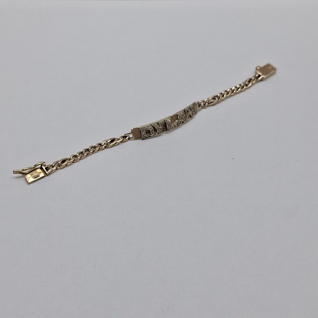 ESCLAVA ORO 14 K 6,70 GRMS (SEMINUEVO)