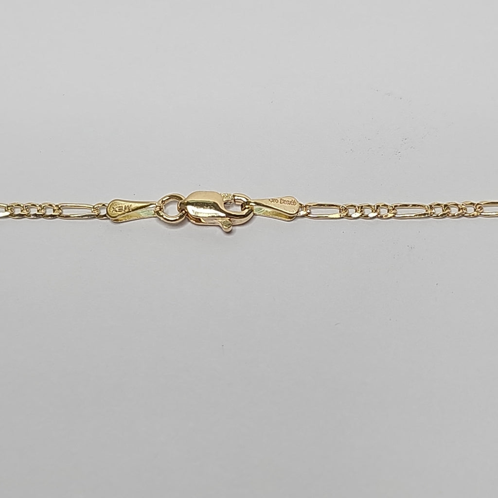 CADENAS 3X1 ORO 14K 55 CM 3.9 GR (NUEVO)