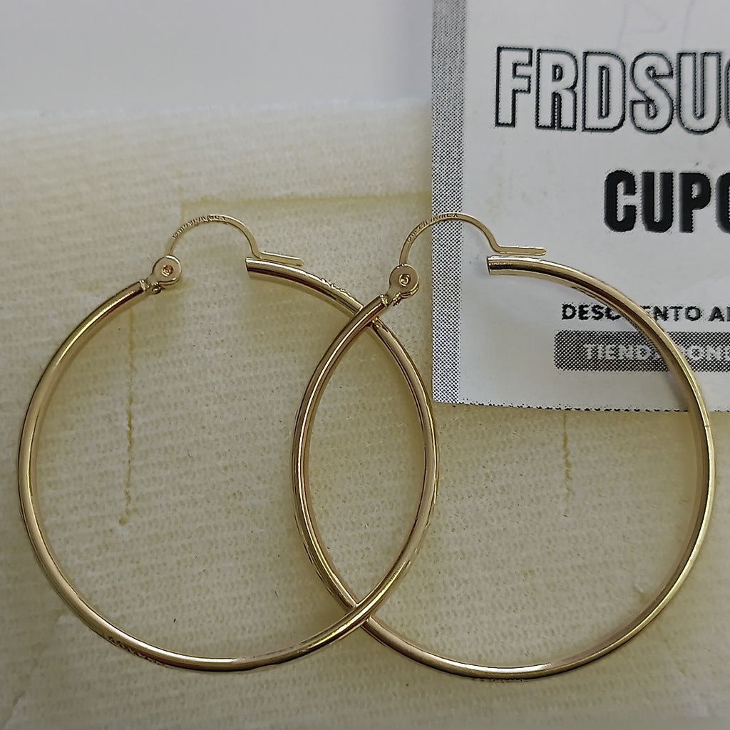 ARRACADAS PAR ORO 10 K 3,30 GRMS (SEMINUEVO)
