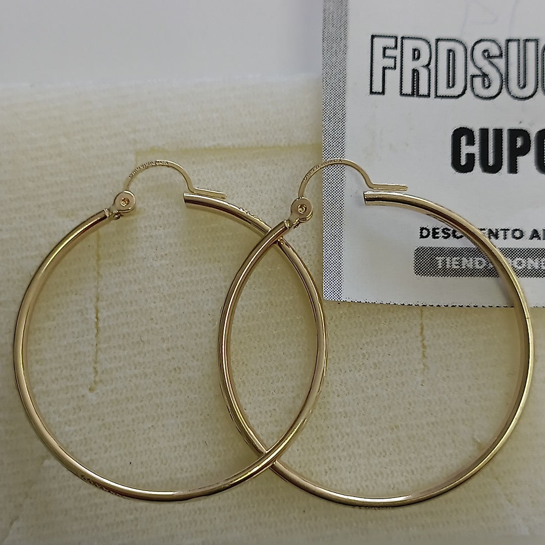 ARRACADAS PAR ORO 10 K 3,30 GRMS (SEMINUEVO)