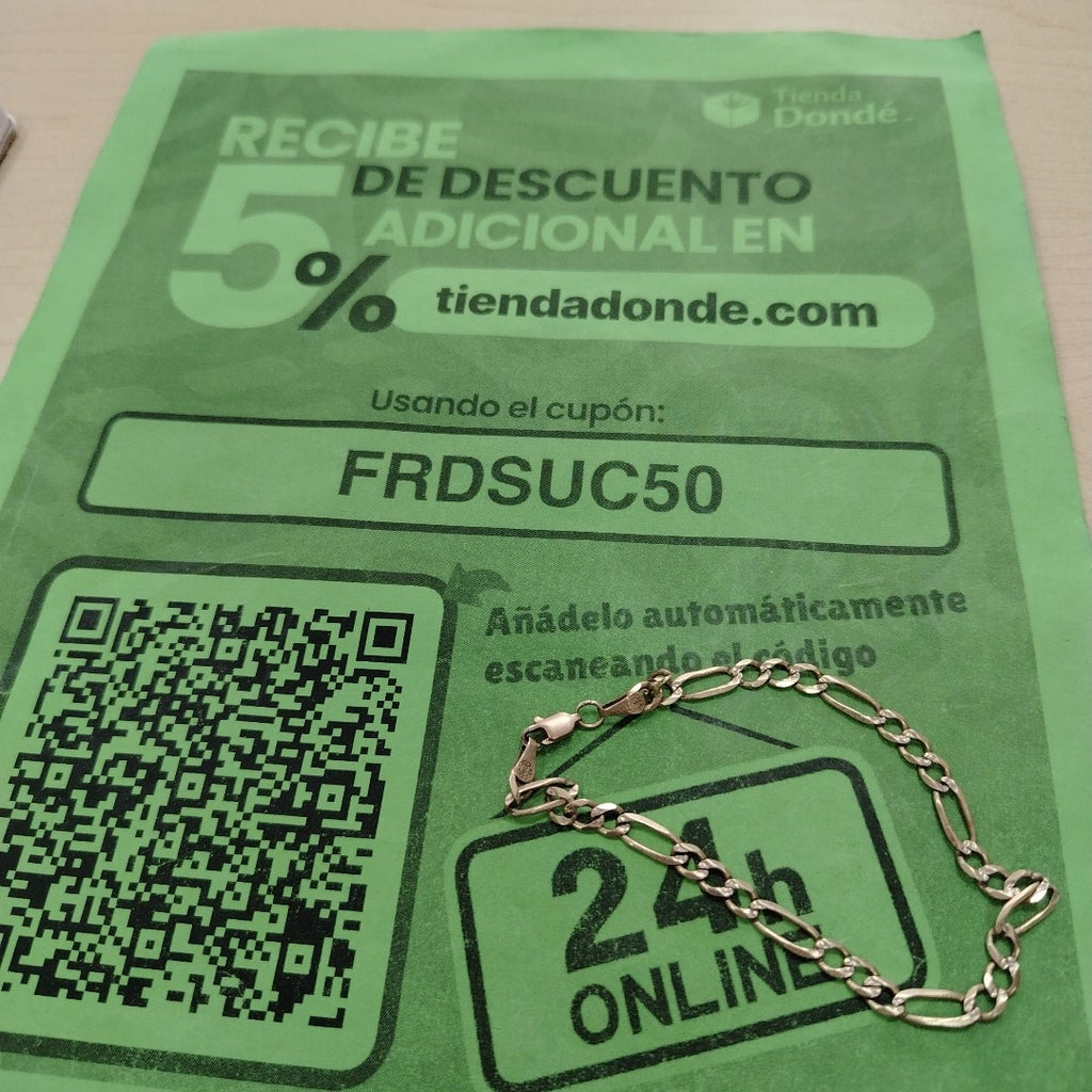 PULSERA ORO 10 K 5.8 GRMS (SEMINUEVO)