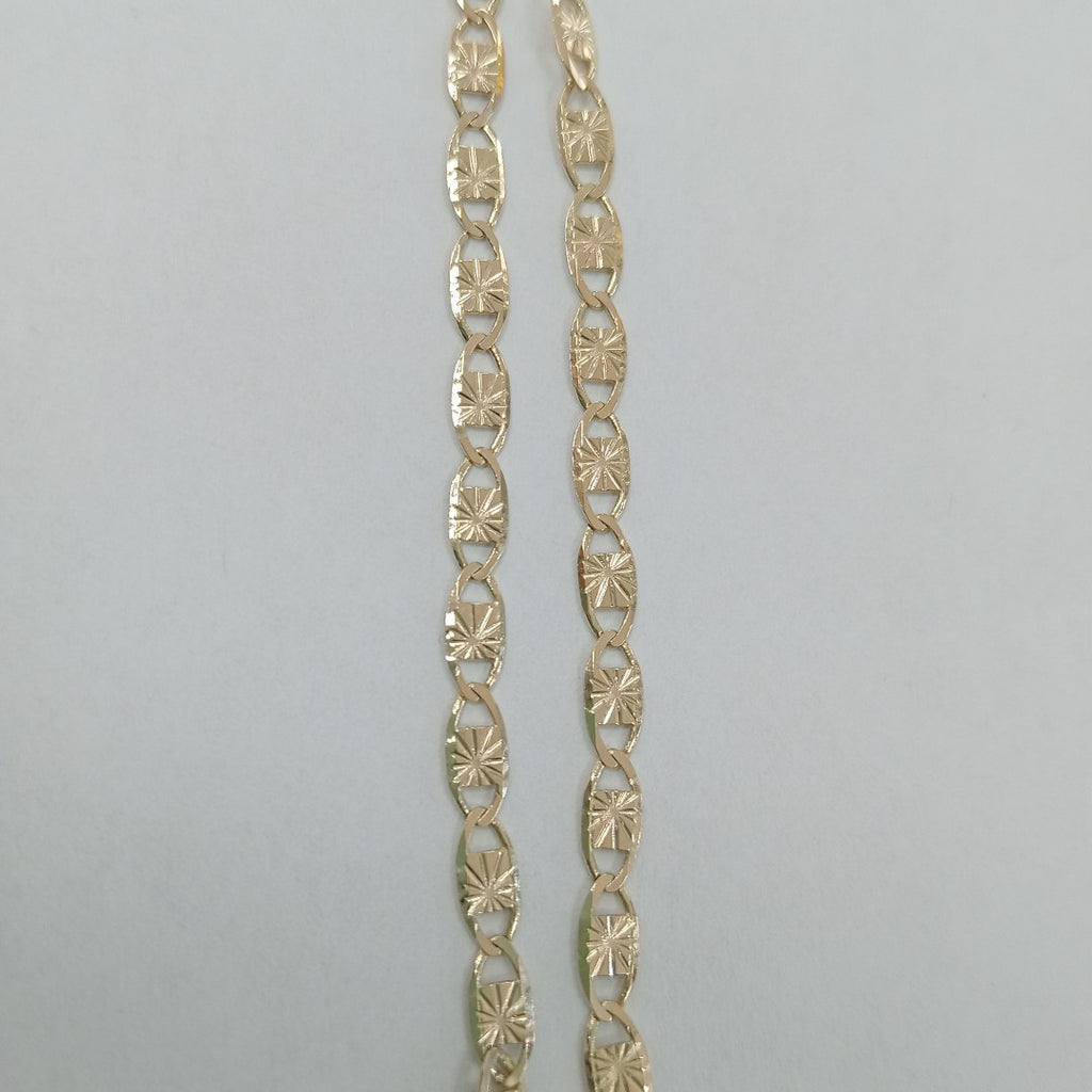 PULSERAS GUCHI ORO 14K 18 CM 2.9 GR (NUEVO)