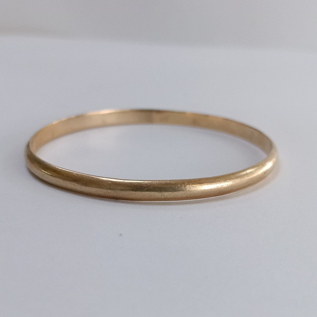 PULSERA RIGIDA ORO 10 K 6,60 GRMS (SEMINUEVO)
