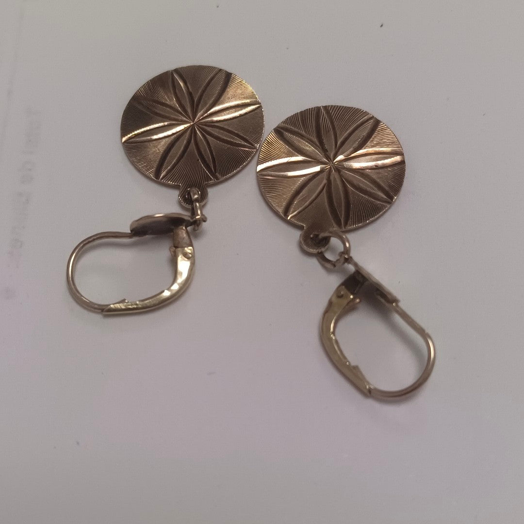 ARETES PAR ORO 8 K 2,90 GRMS (SEMINUEVO)