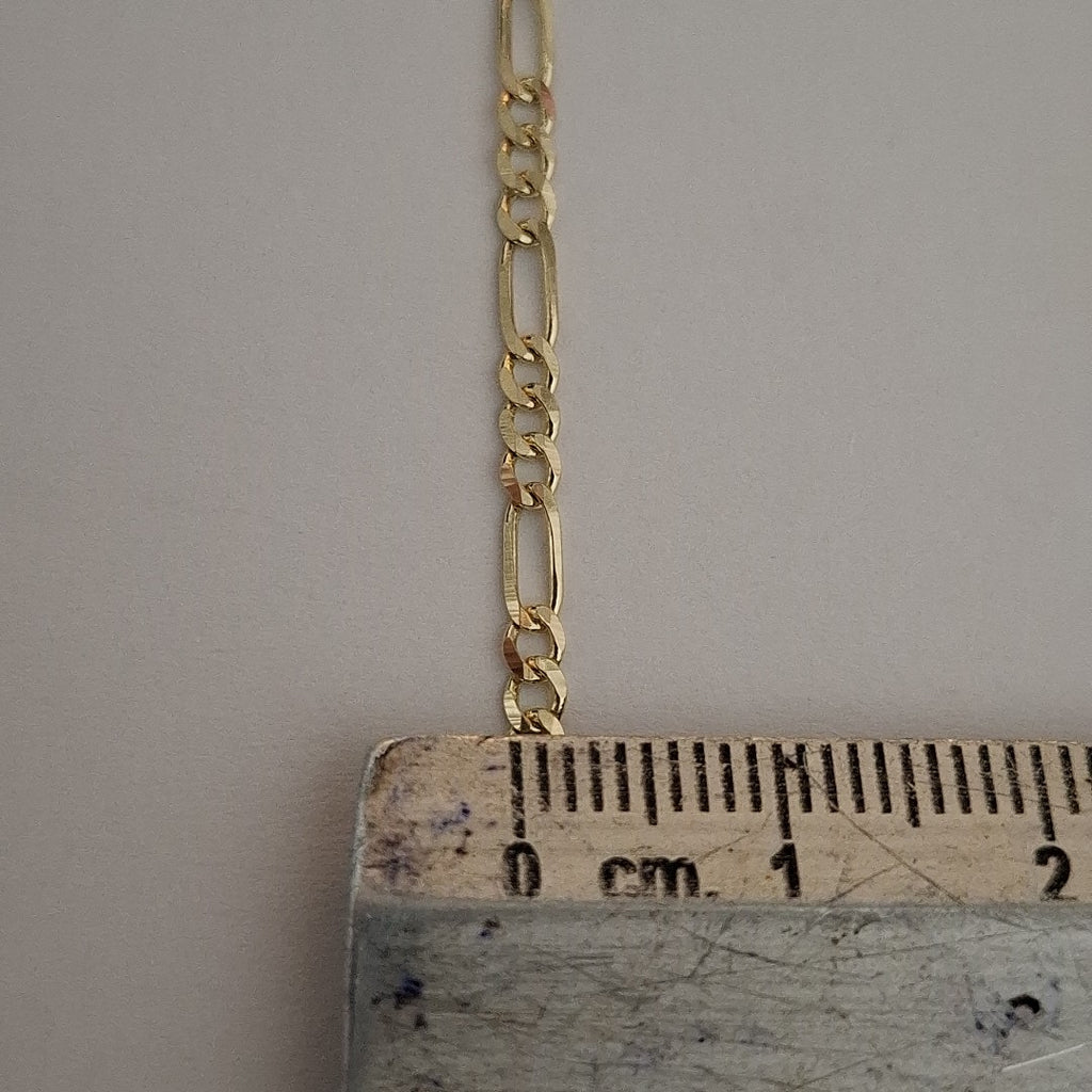CADENAS 3X1 ORO 14K 55 CM 5.1 GR (NUEVO)