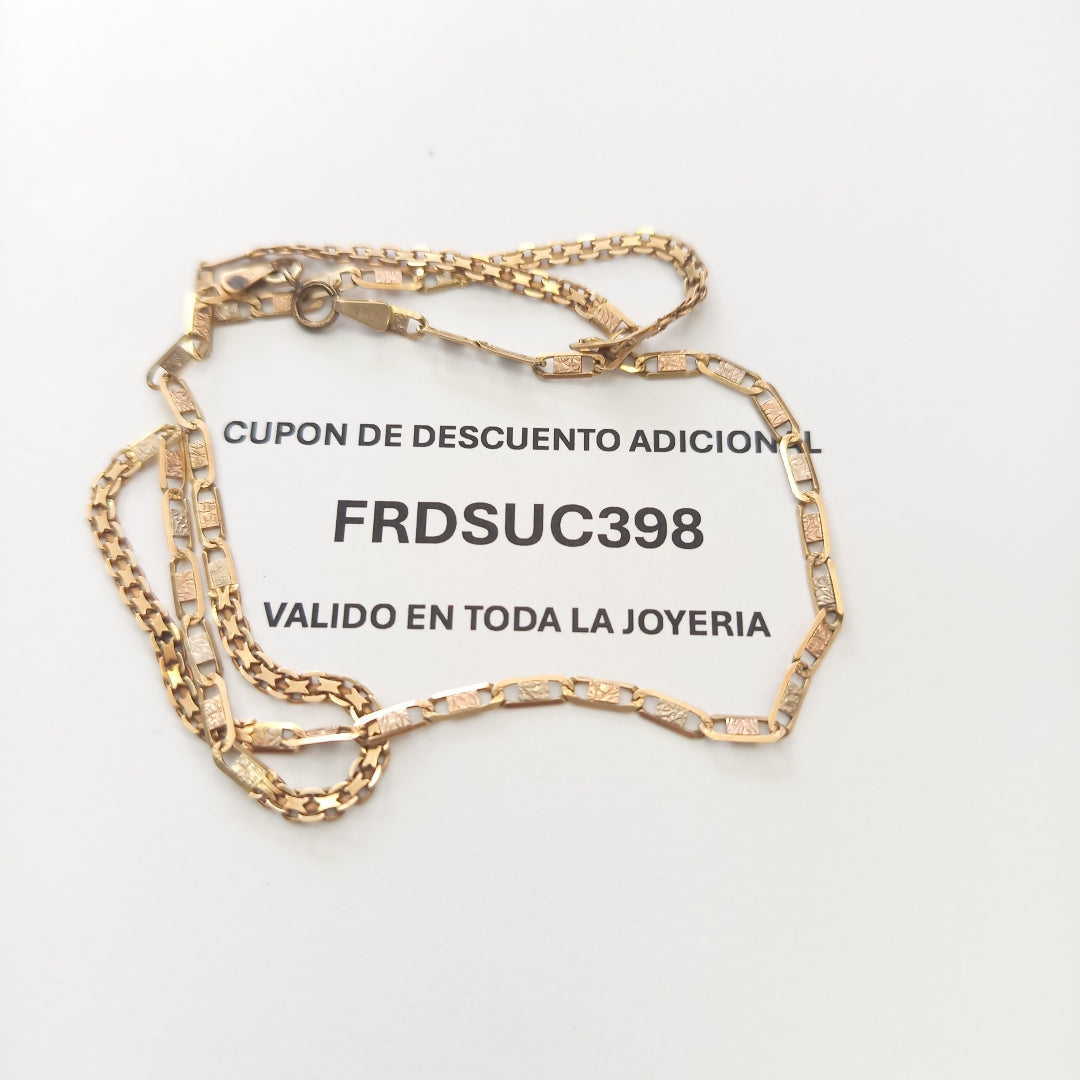 CADENA ORO 14 K 7,00 GRMS (SEMINUEVO)