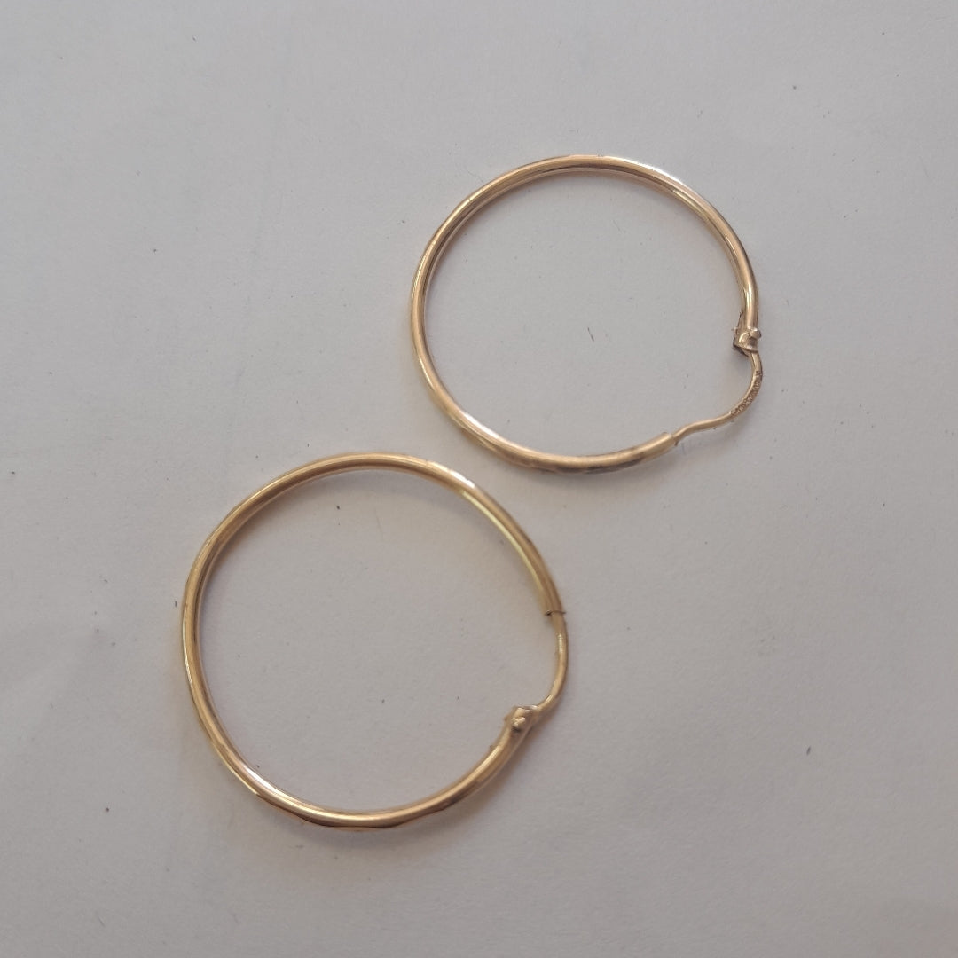 ARRACADAS PAR ORO 10 K 1.5 GRMS (SEMINUEVO)